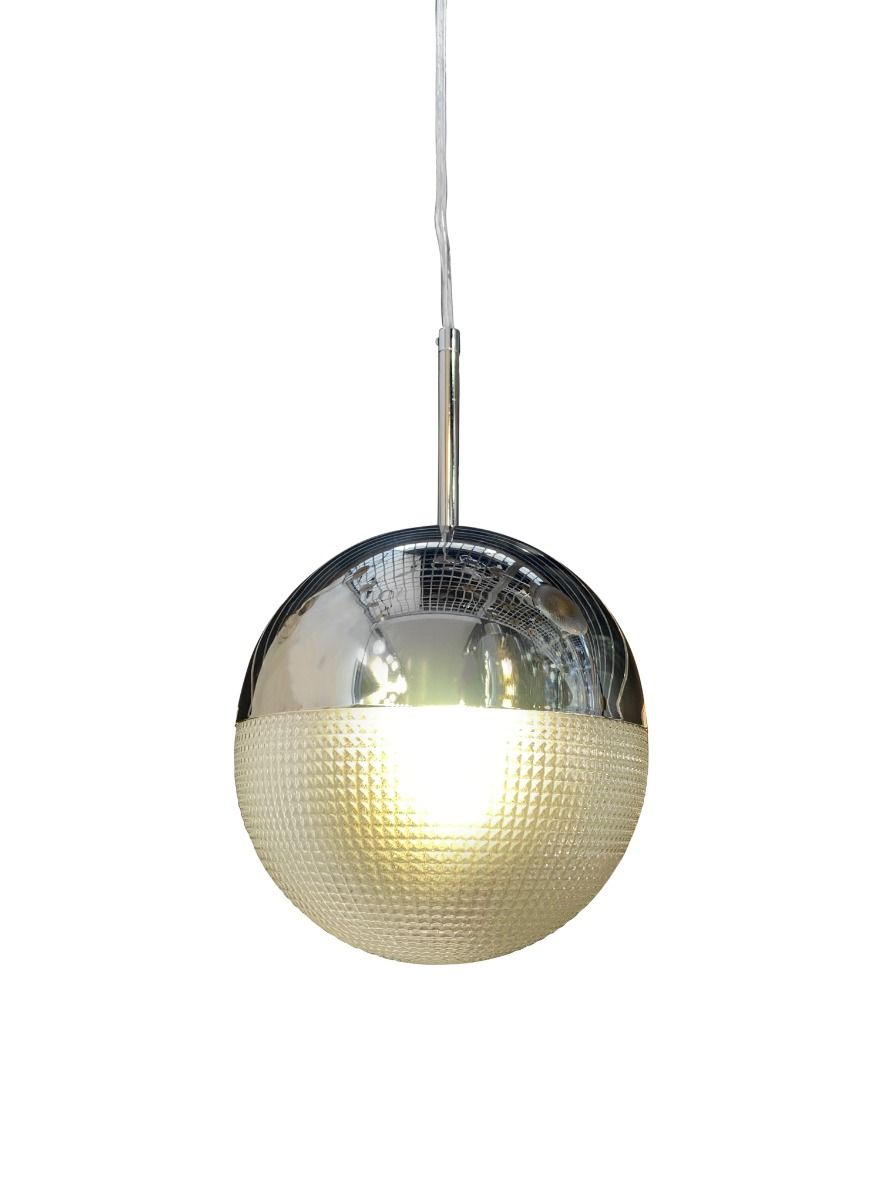 Moon Chrome Pendant Light