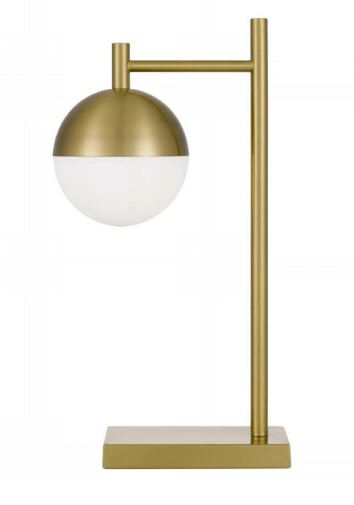 Barry Glass Shade Gold Table Lamp