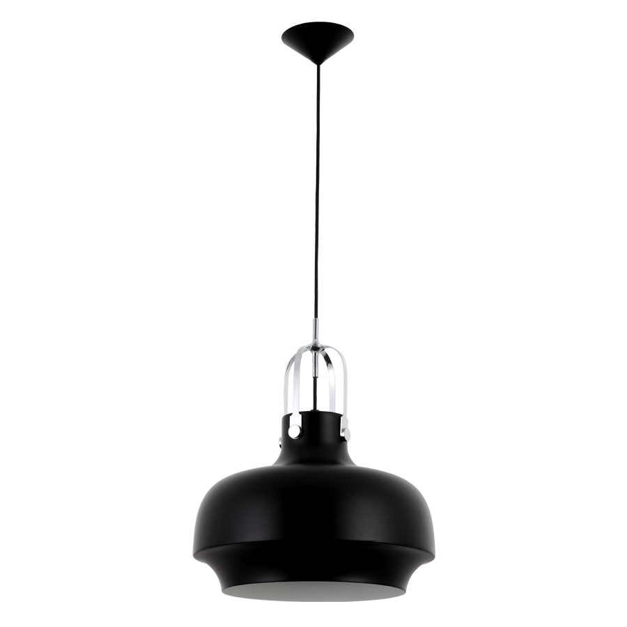 Dome Danish Minimalist Pendant Lamp - Black