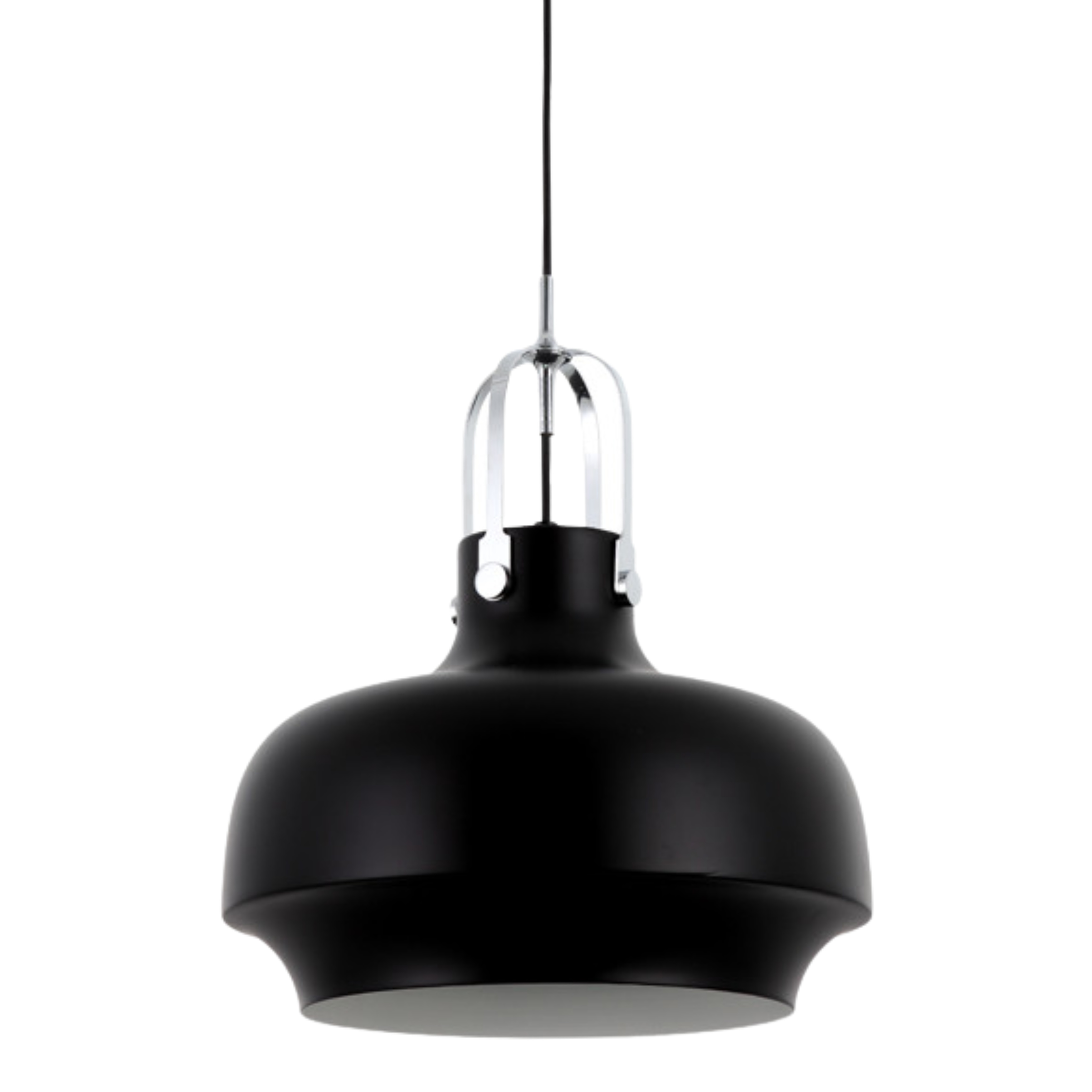 Dome Danish Minimalist Pendant Lamp - Black