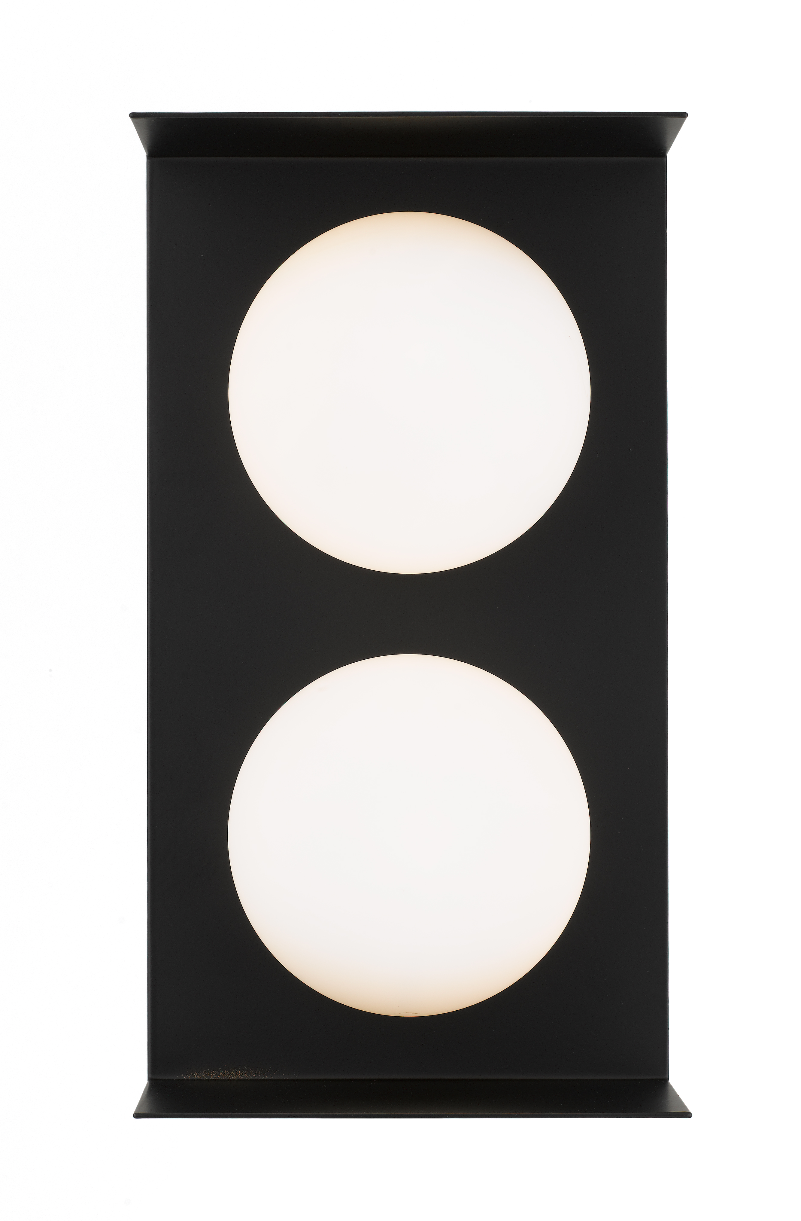 Oreo Dual Light Black Wall Lamp