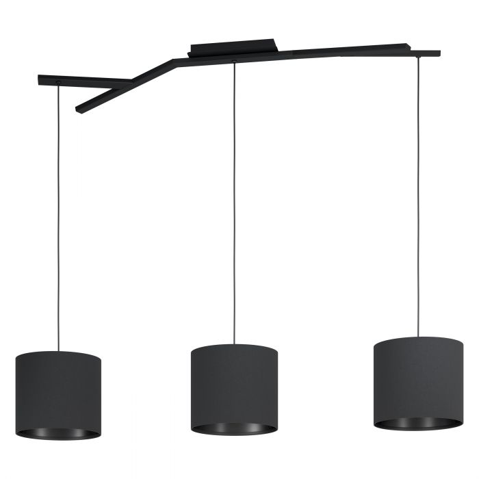 Balnario Black Linear Pendant Light