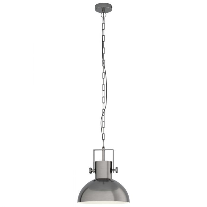 Lubenham 1 Antique Nickel Pendant Light