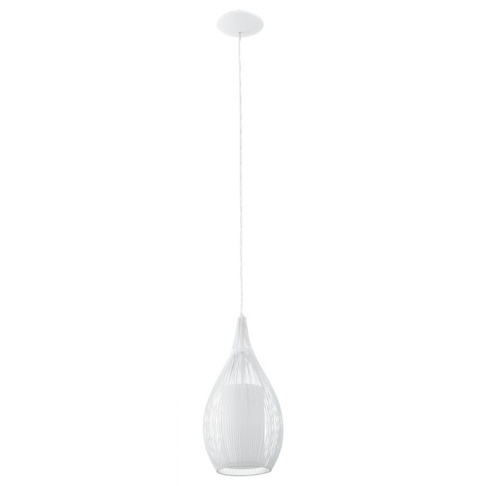 Razoni White Teadrop Pendant Light