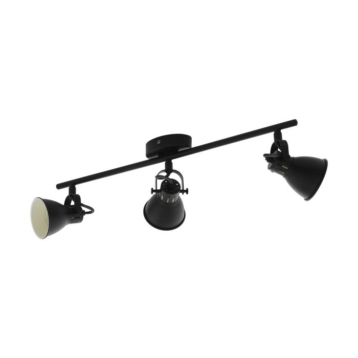 Seras 2 Black Indoor Trio Spot Light