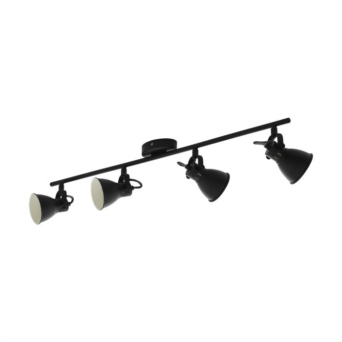 Seras 2 Black Indoor Tetra Spot Light