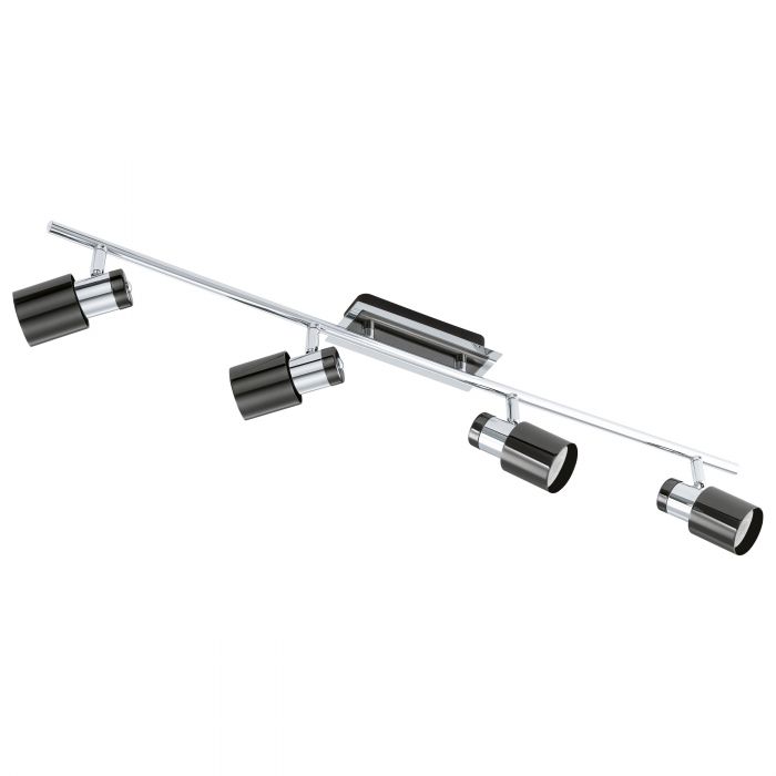 Davida Nickel-Nero Tetra LED Spot Light