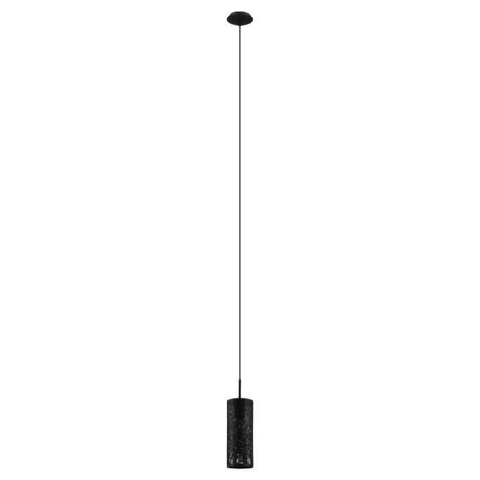 Hambleton Black Trees Decorative Cylindrical Pendant Light