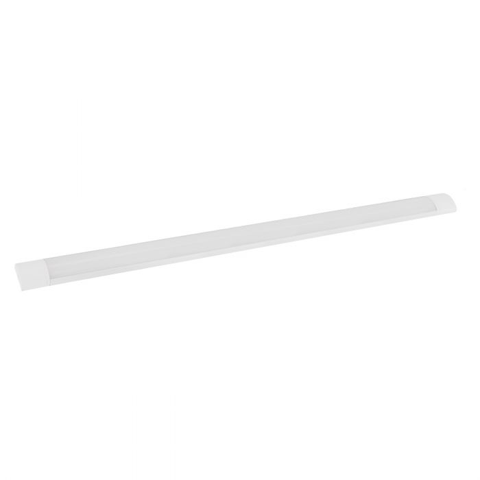 Lanky White Narrow Batton LED Tricolour Wall/Ceiling Light