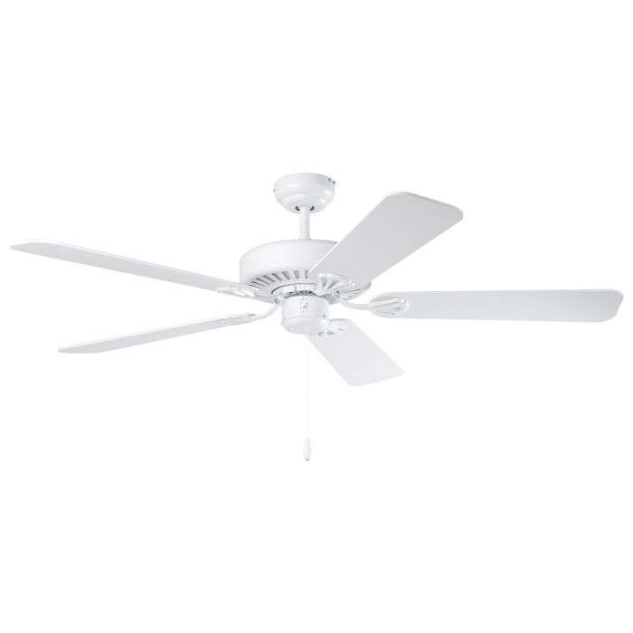 Waikiki 52" White AC Ceiling Fan