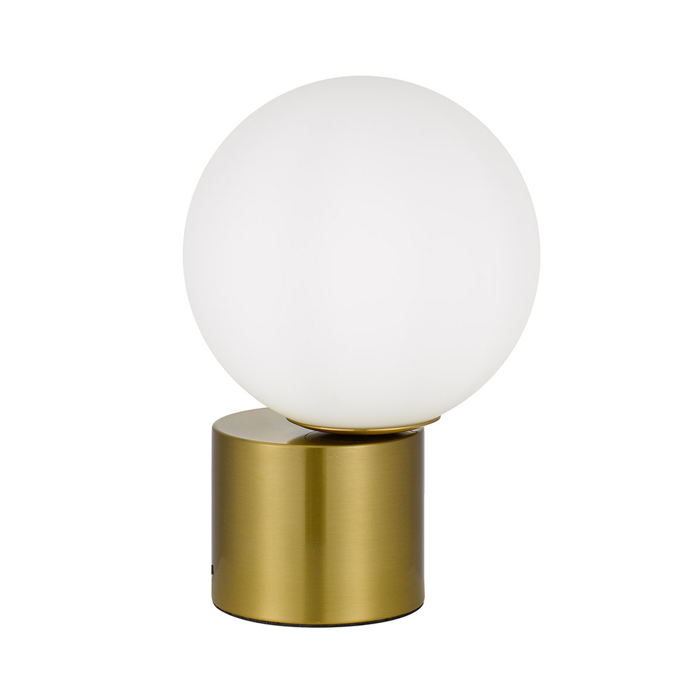Northampton Gold and Opal Glass Table Lamp