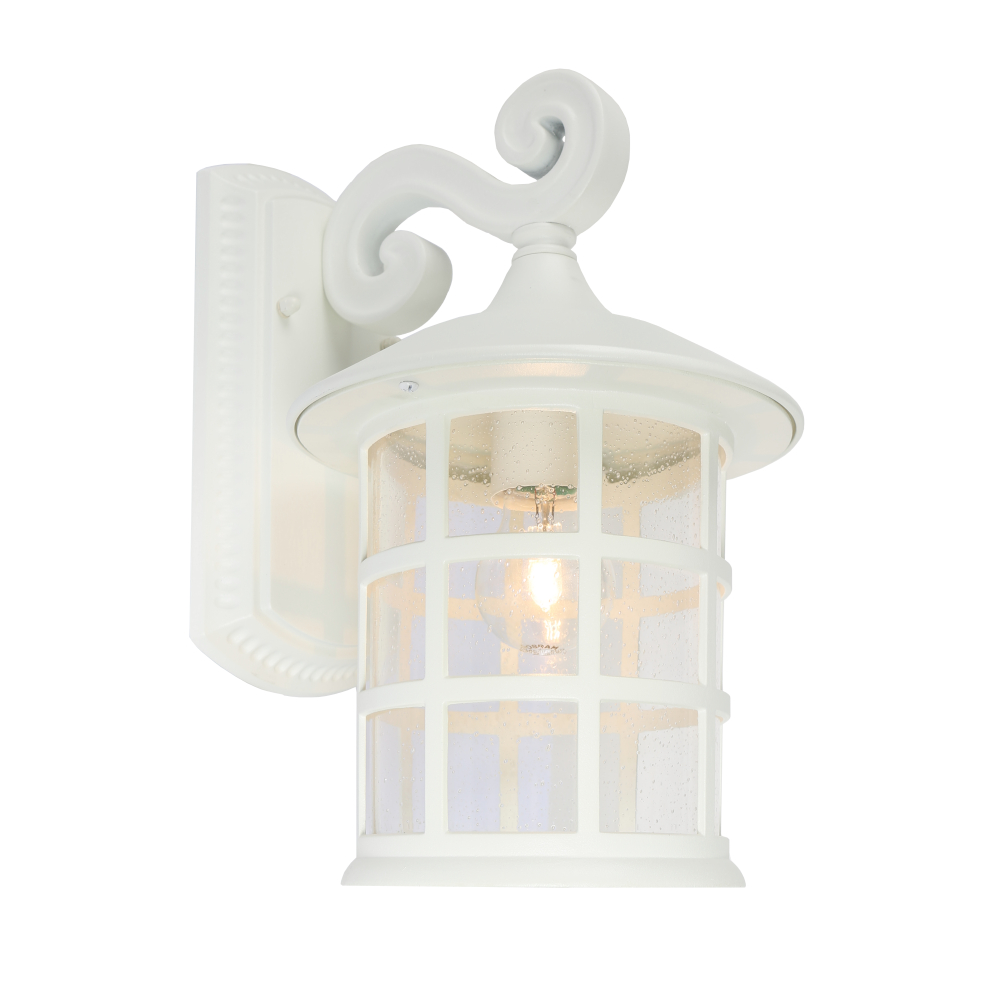 Coventry White Exterior Wall Lamp