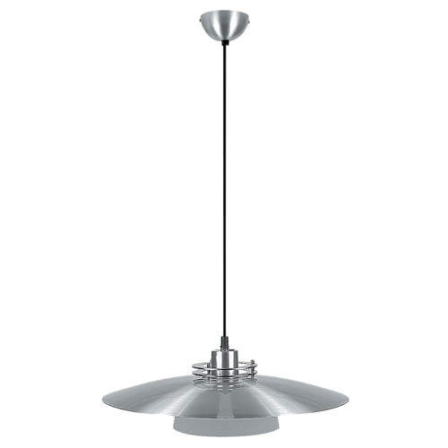 Erindale Silver Grey Saucer Suspension Light