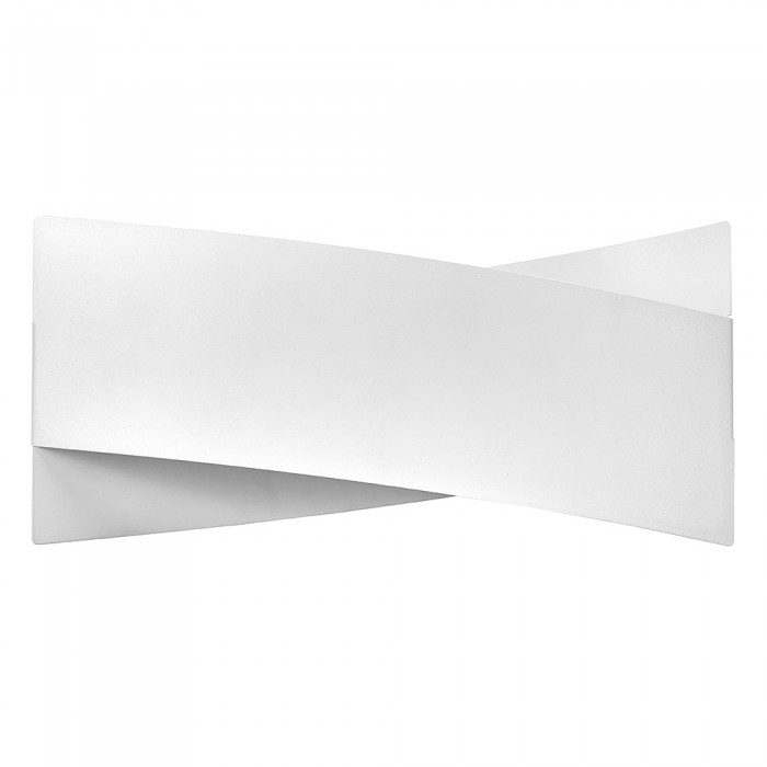 Milan White LED Up and Down Wall Light