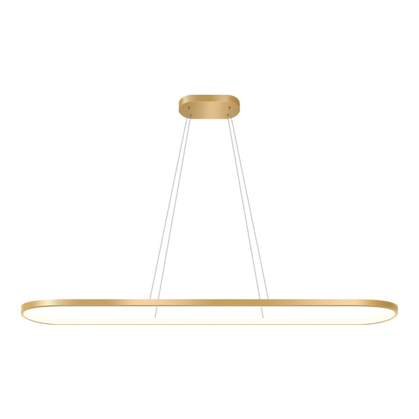 Mary Gold Oval LED Pendant Light
