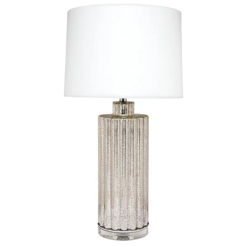 Alvin Mercury Glass Pillar Base Table Lamp