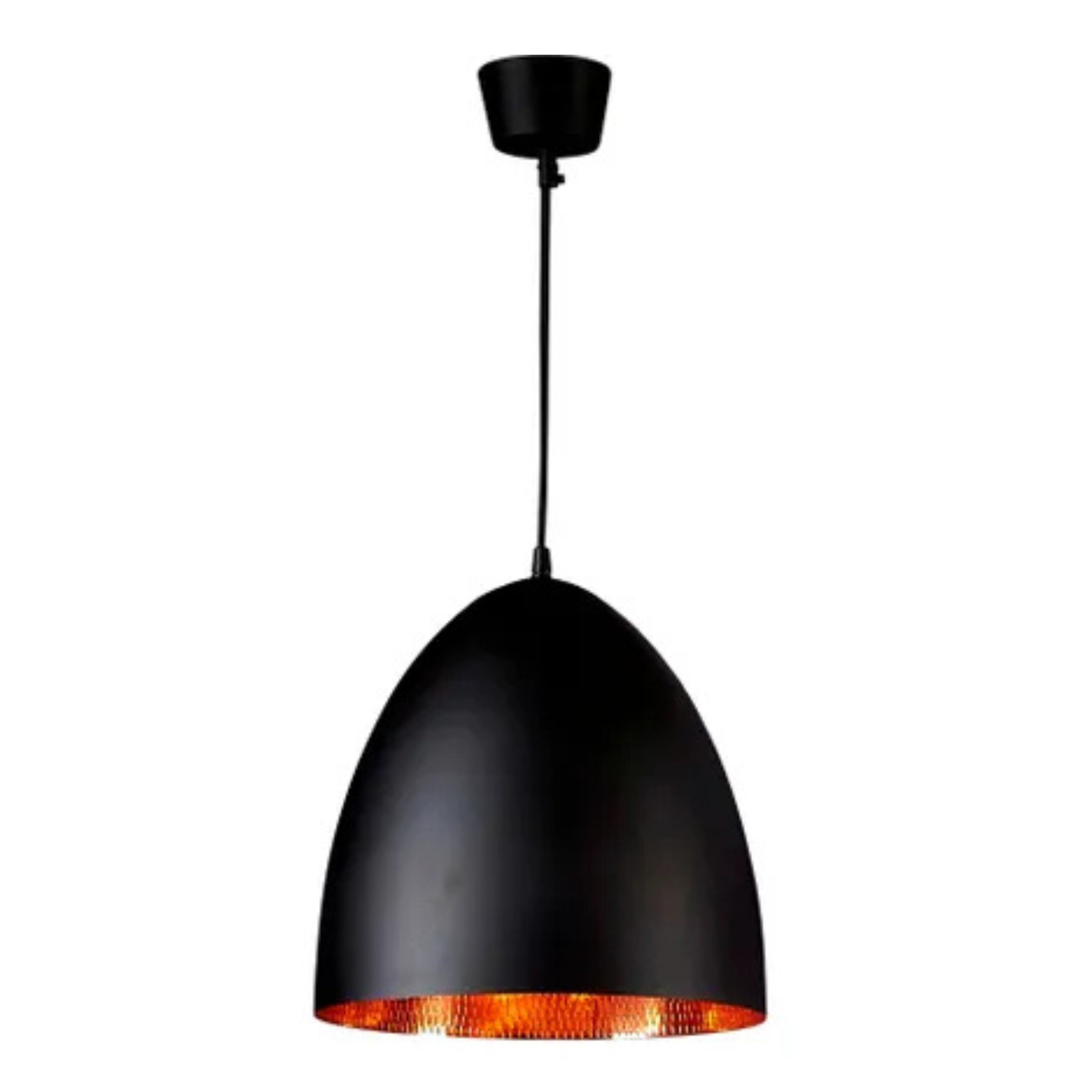Egg Black Label Copper Pendant Light