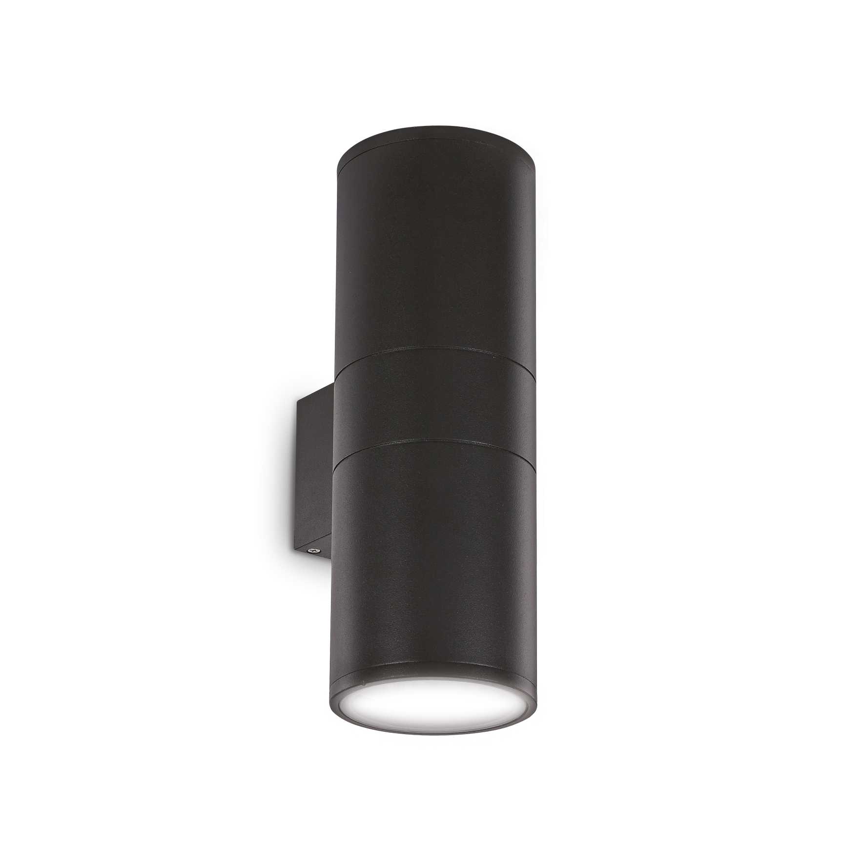 Gun Black Up and Down Outdoor Wall Light