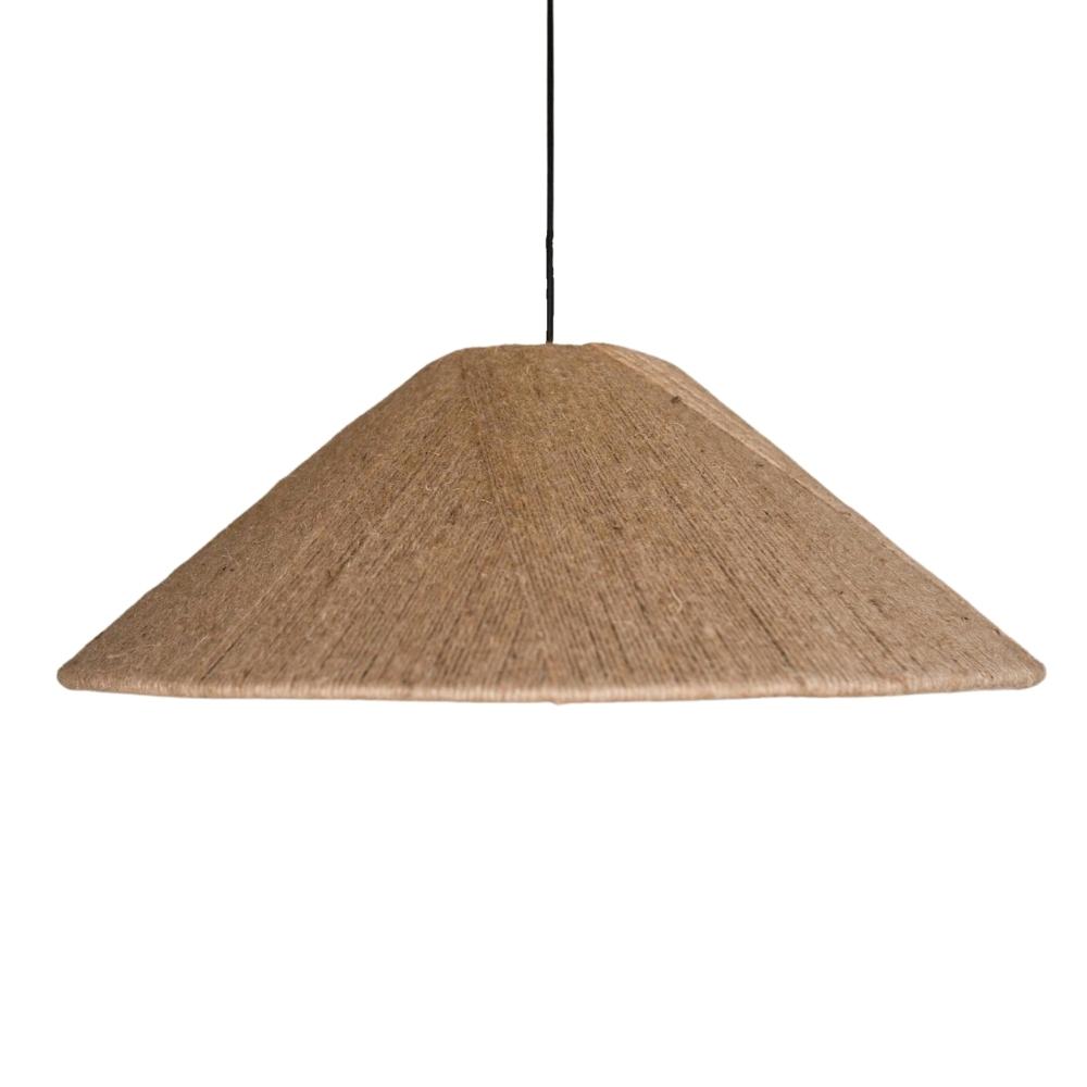 Sorrento Natural Twine Conical Pendant Light