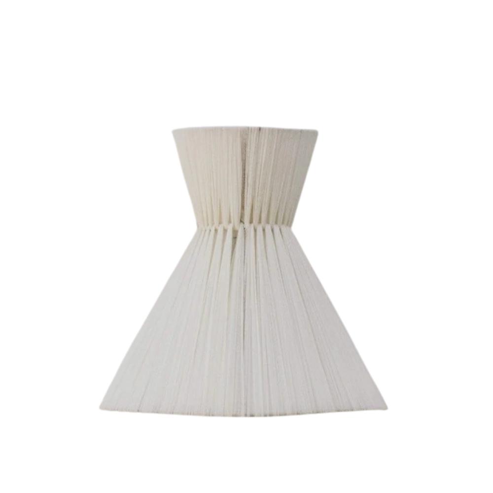 Tavira Ivory Cotton Wall Light