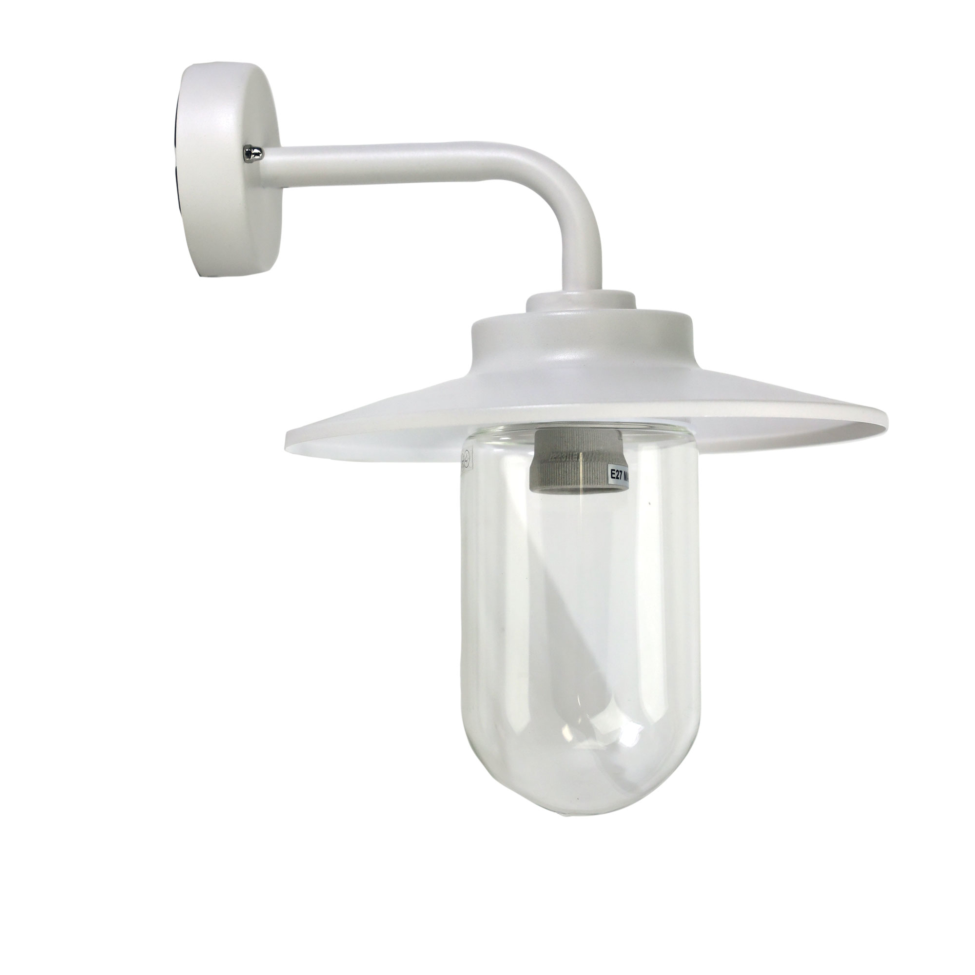 Olie White Barnyard Coach Wall Light