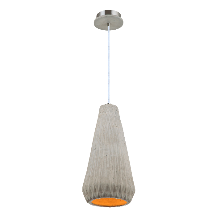 Geo Concrete Pendant