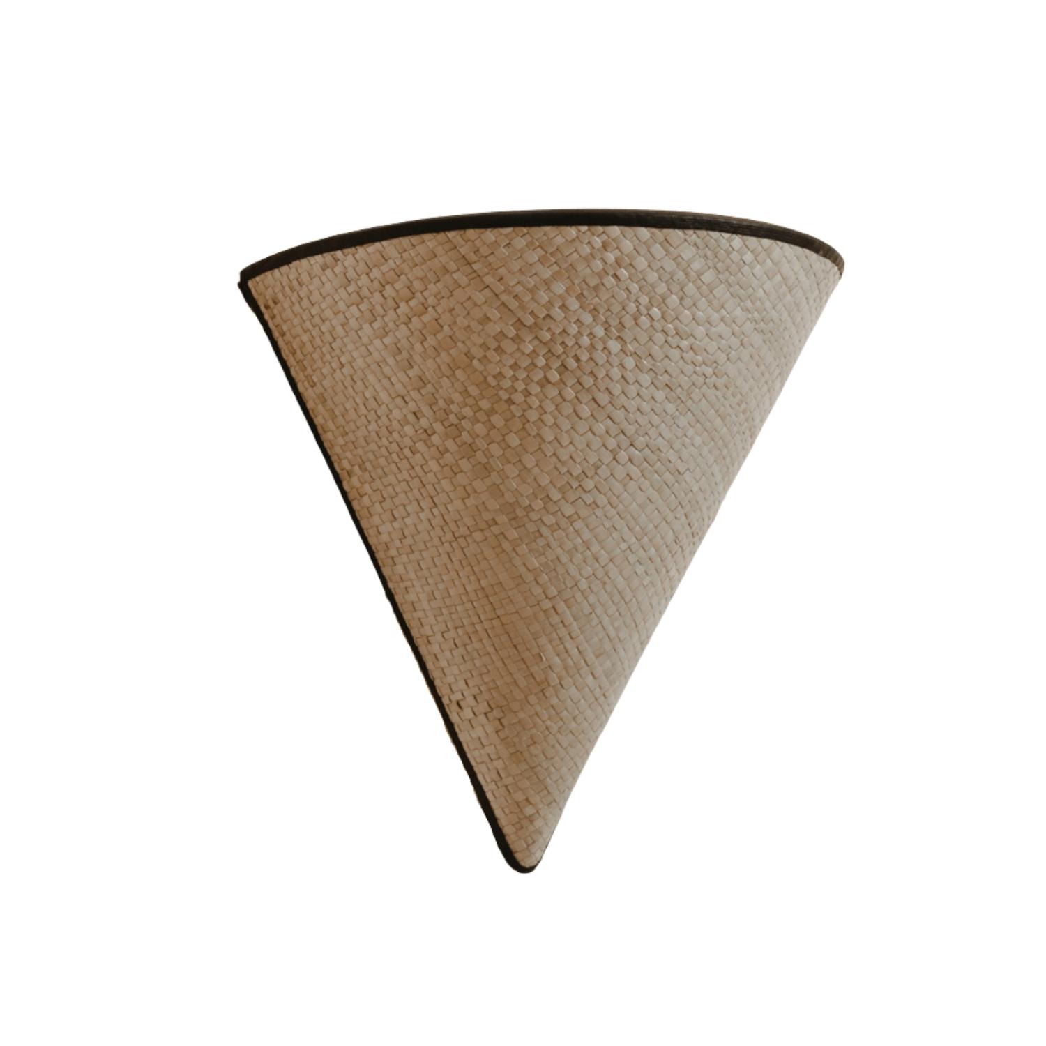Levi Tikar Woven Conical Wall Light