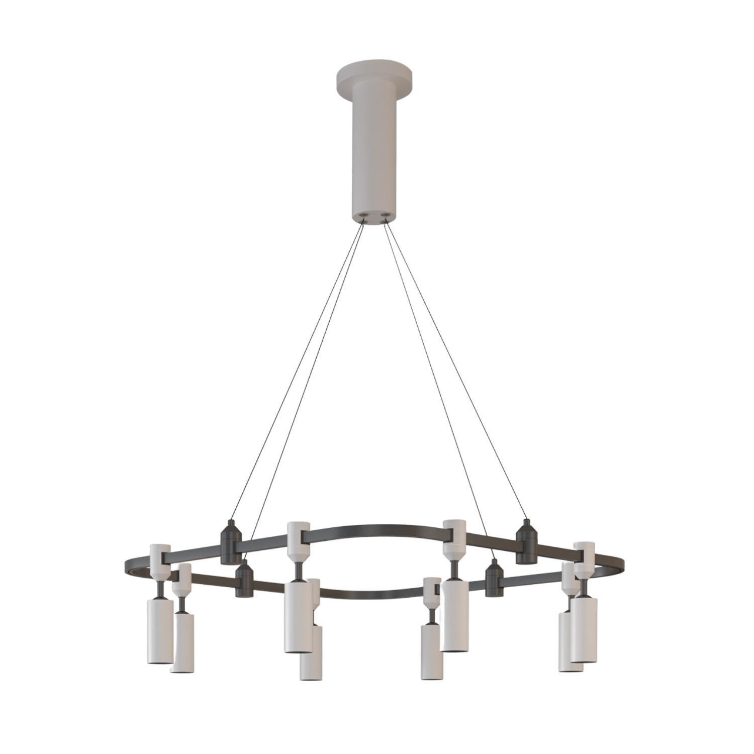 Square Modular Suspended Light System F002