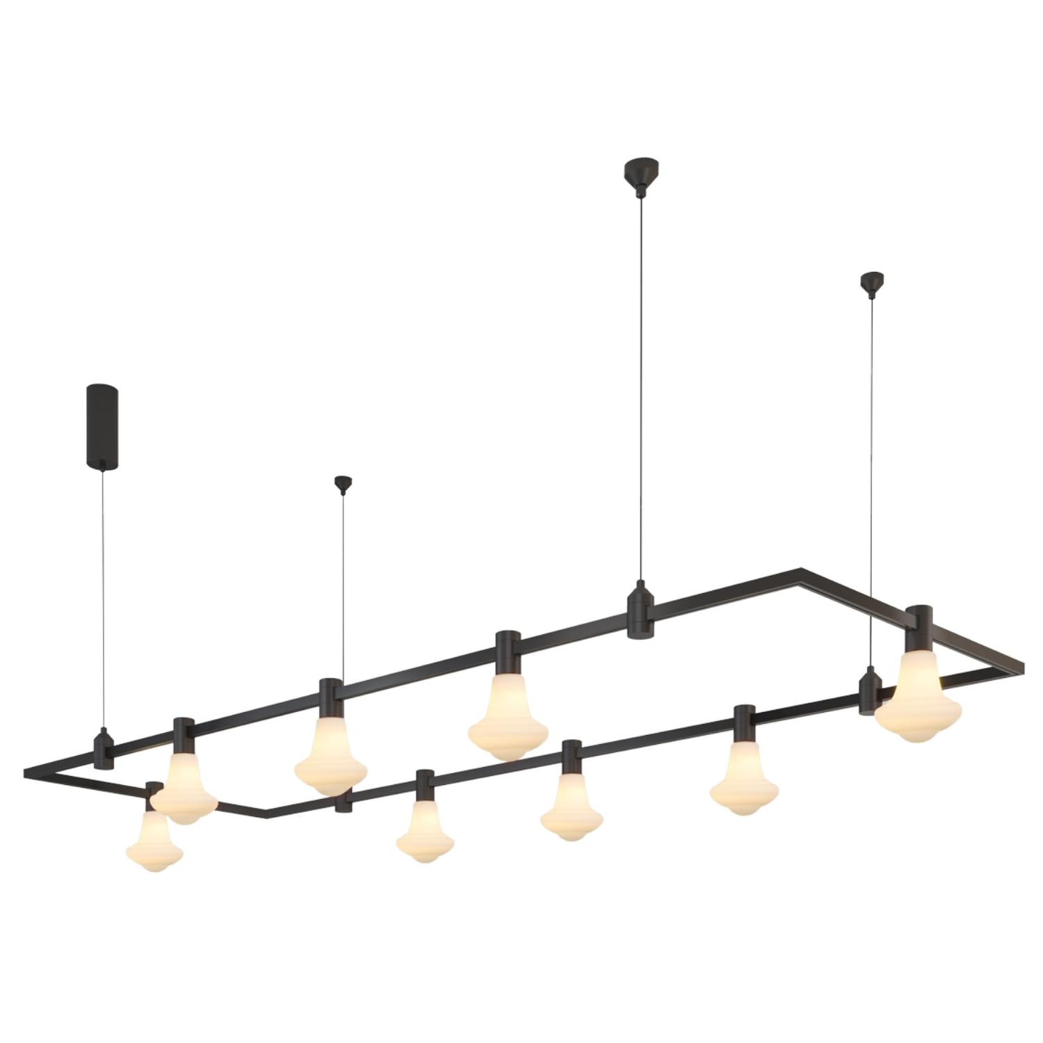 Rectangle Modular Suspended Light System FZ002
