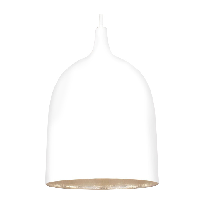 Lumi White Label Silver Pendant Light