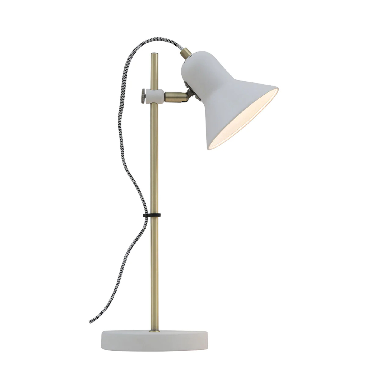 Coventry White Reading Desk Lamp