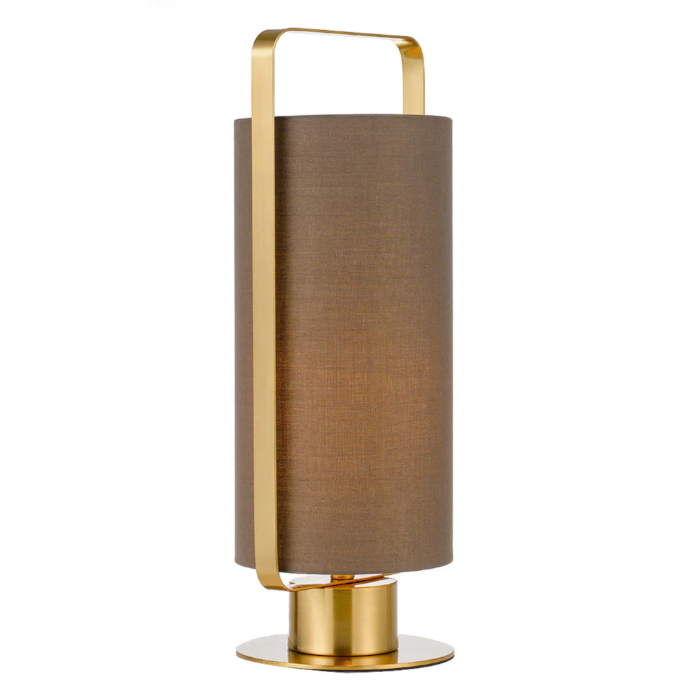 Horizon Mocha Gold Retro Urban Handy Table Lamp