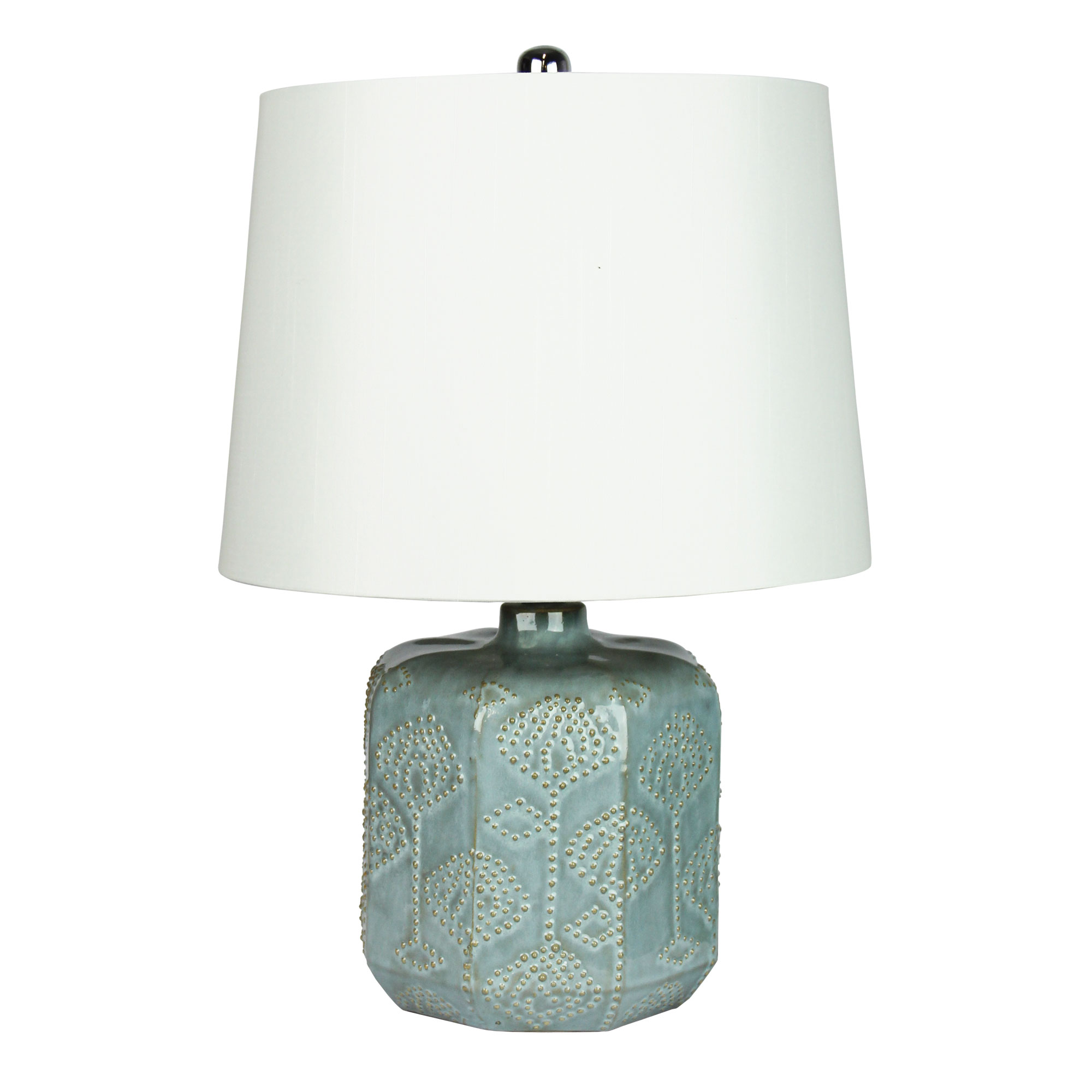 Vivi Blue Ceramic Feature Table Lamp