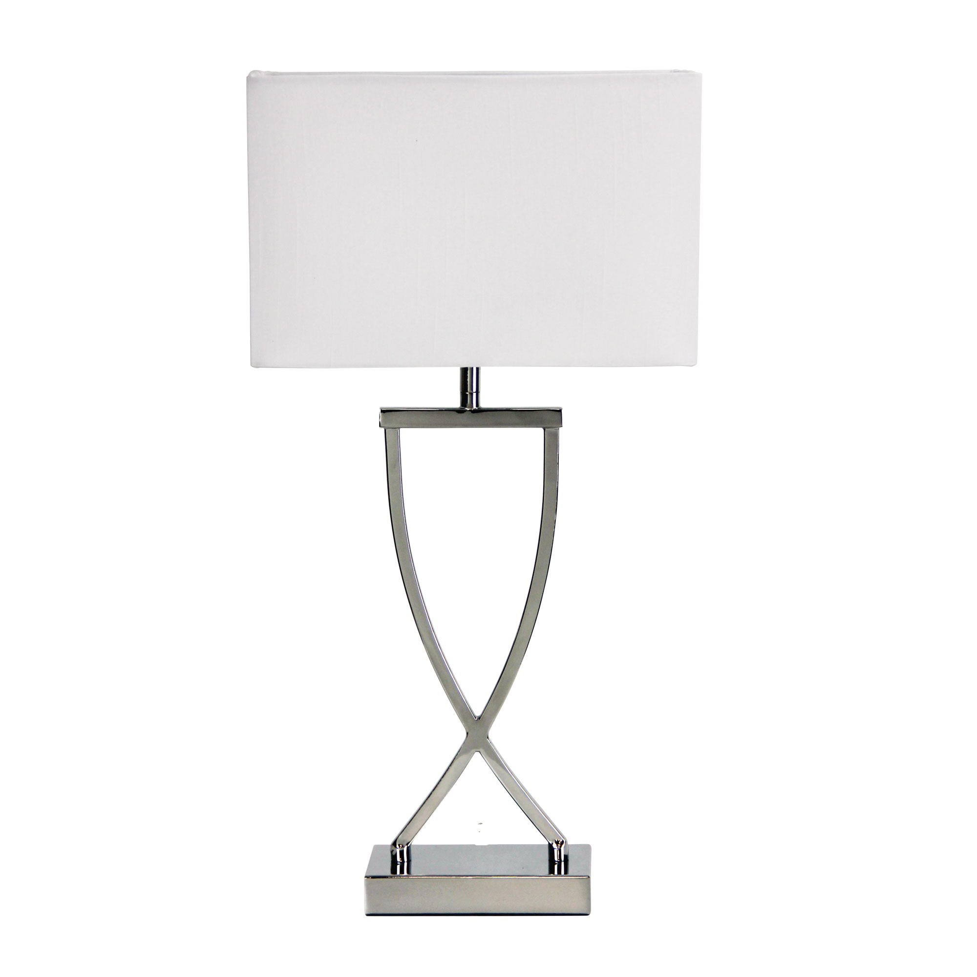 Chia Chrome Modern Table Lamp