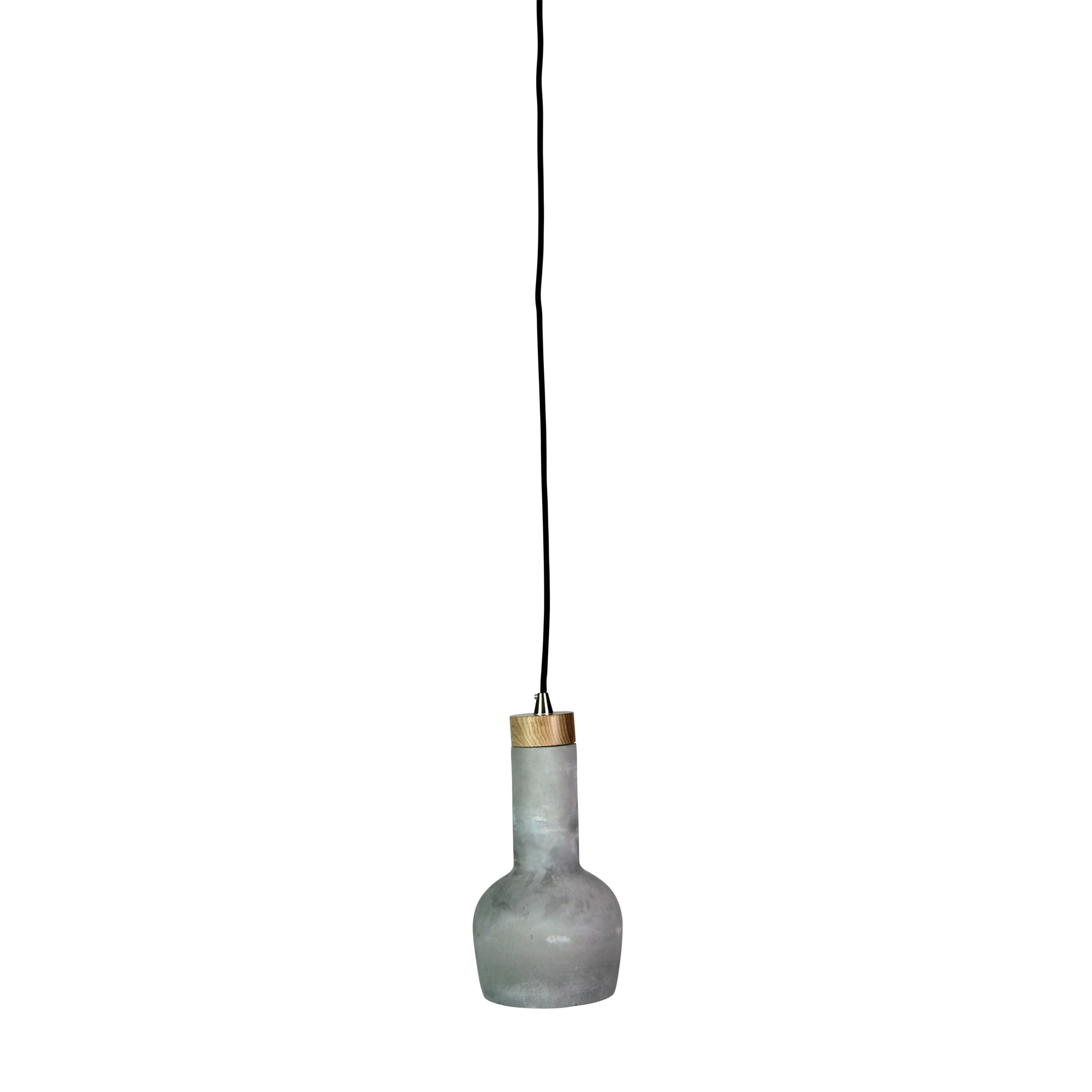 Puerto Concrete Timber Pendant Light