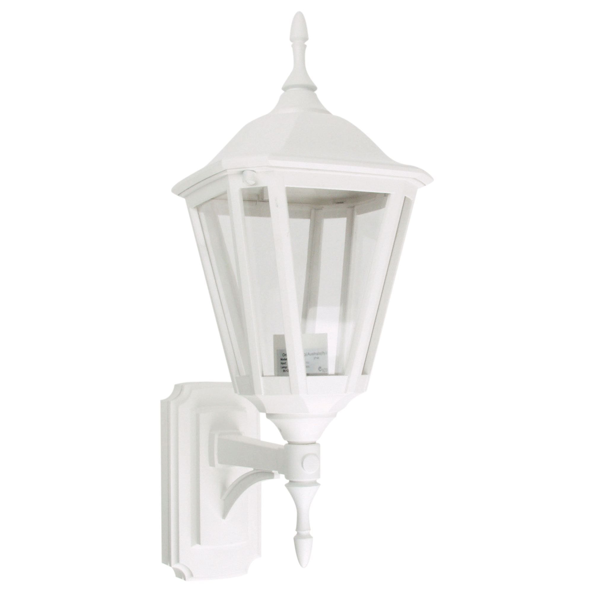 Surrey White Exterior Wall Light