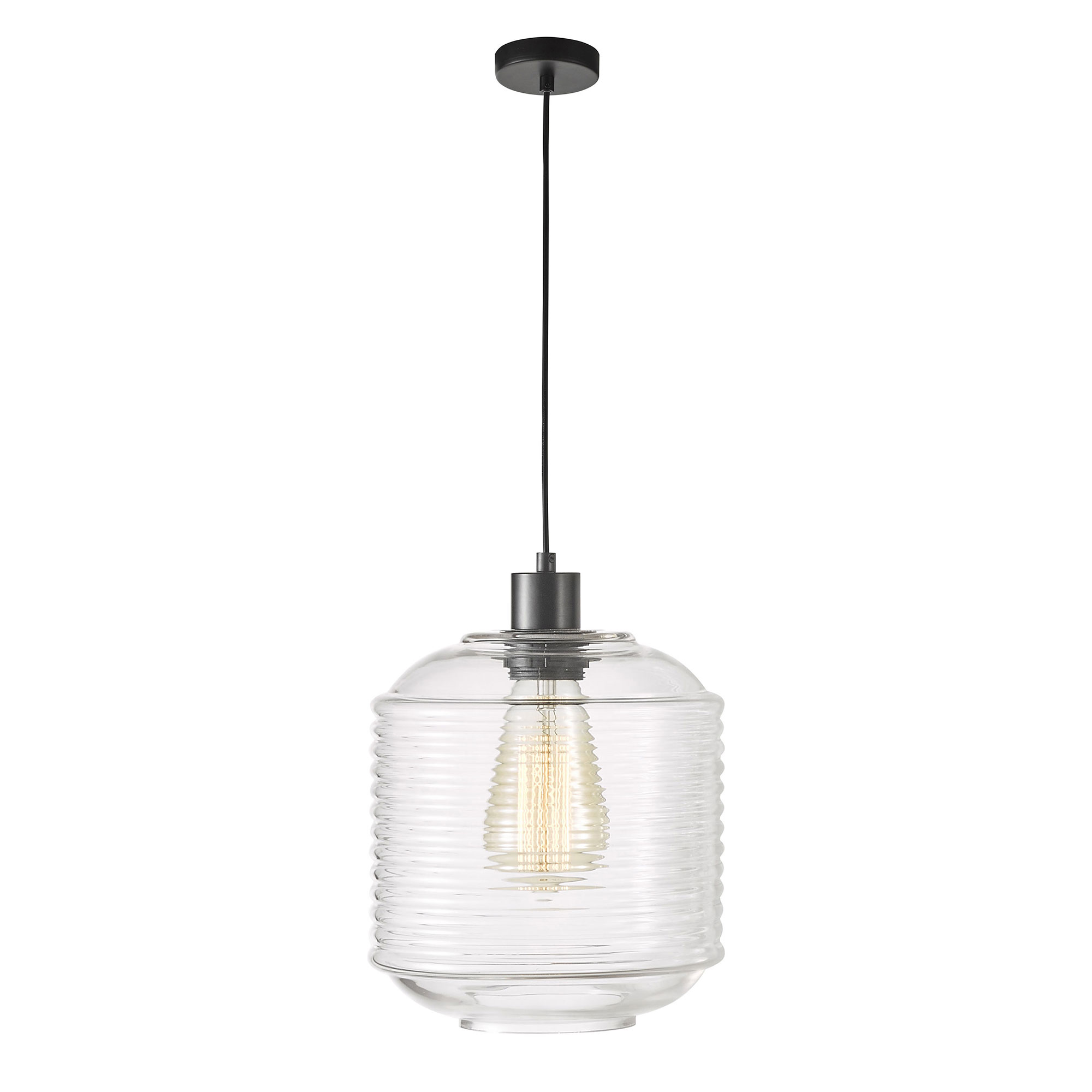 Micro Decorative Clear Glass Pendant