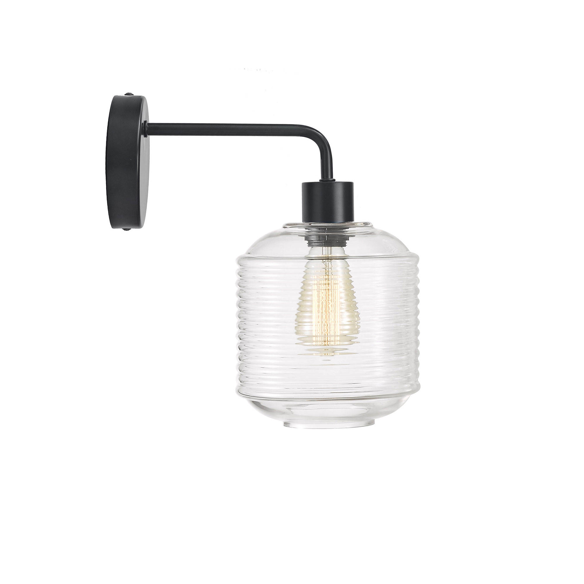 Micro Decorative Clear Glass Wall Light