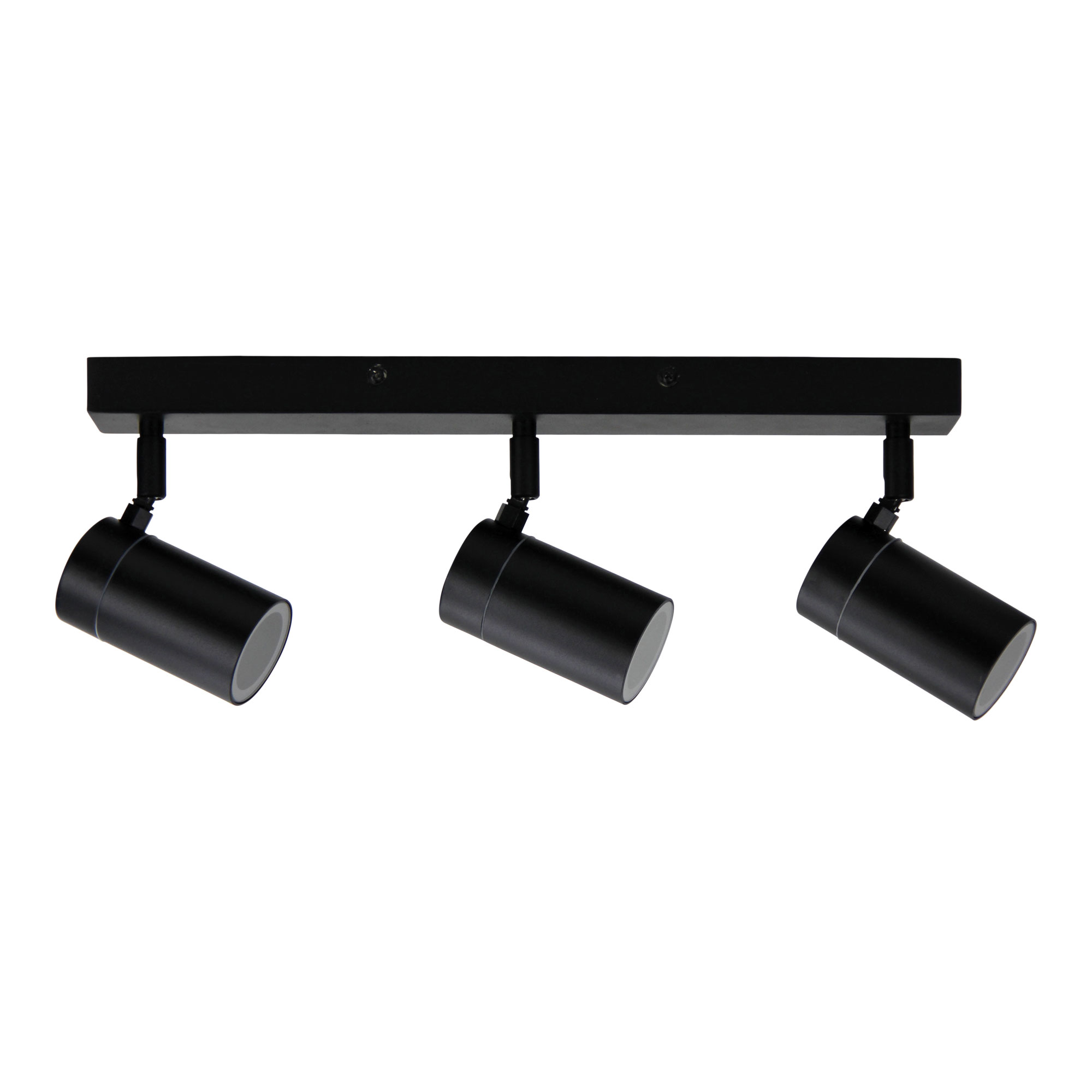 Zena 3 Light Black Spotlight