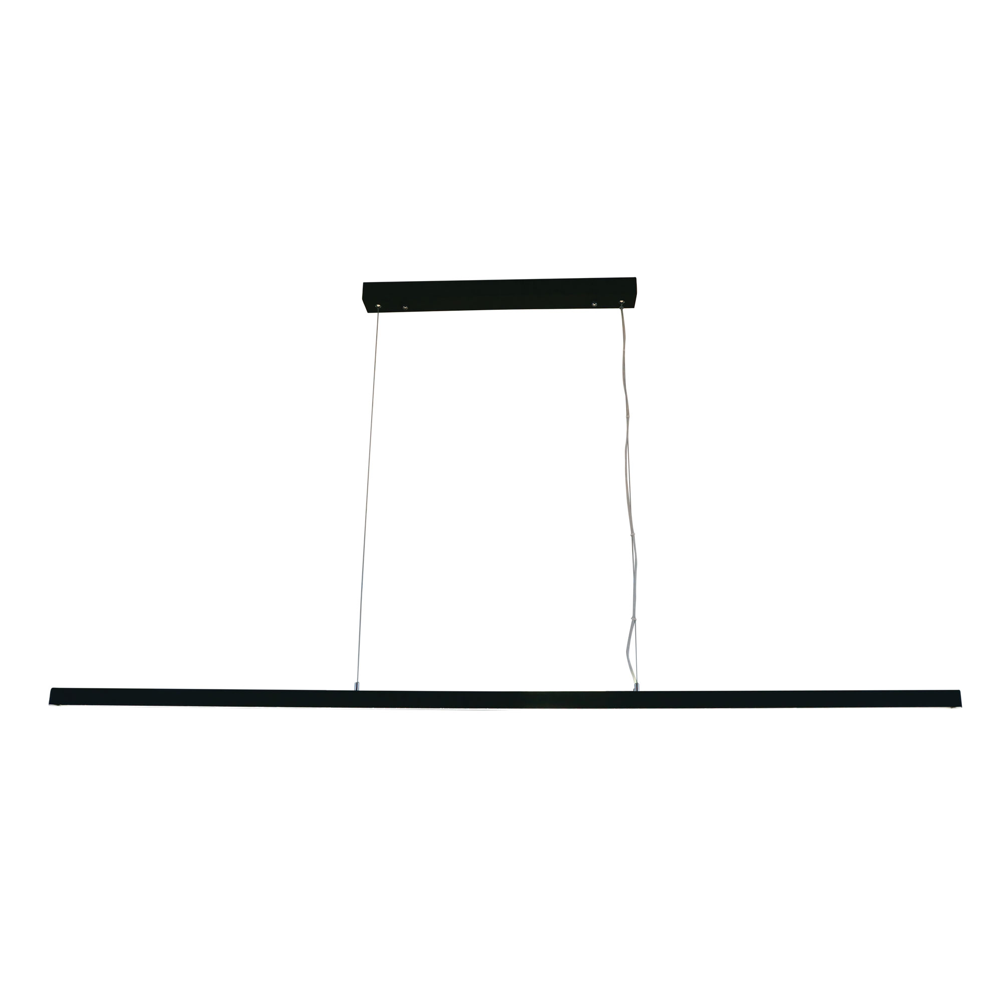 Shard 30W Slimline CCT LED Black Pendant Light