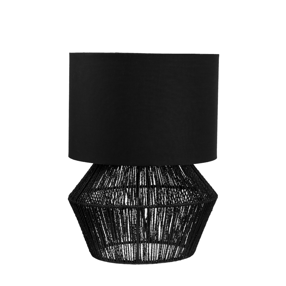 Cassie Black Thread Table Lamp