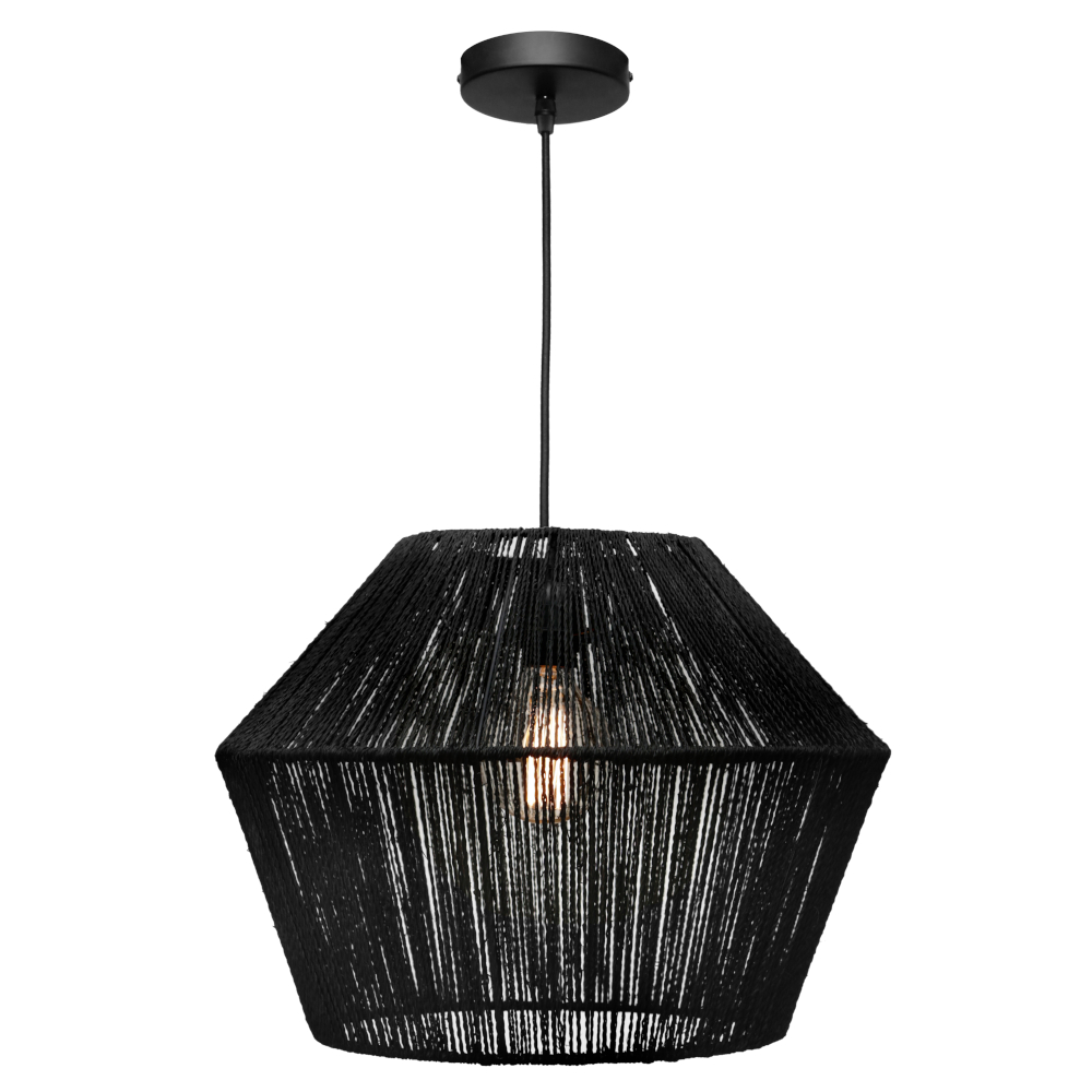 Cassie Black Thread Pendant Light
