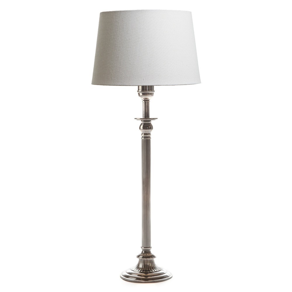 Chelsea Antique Silver Table Lamp