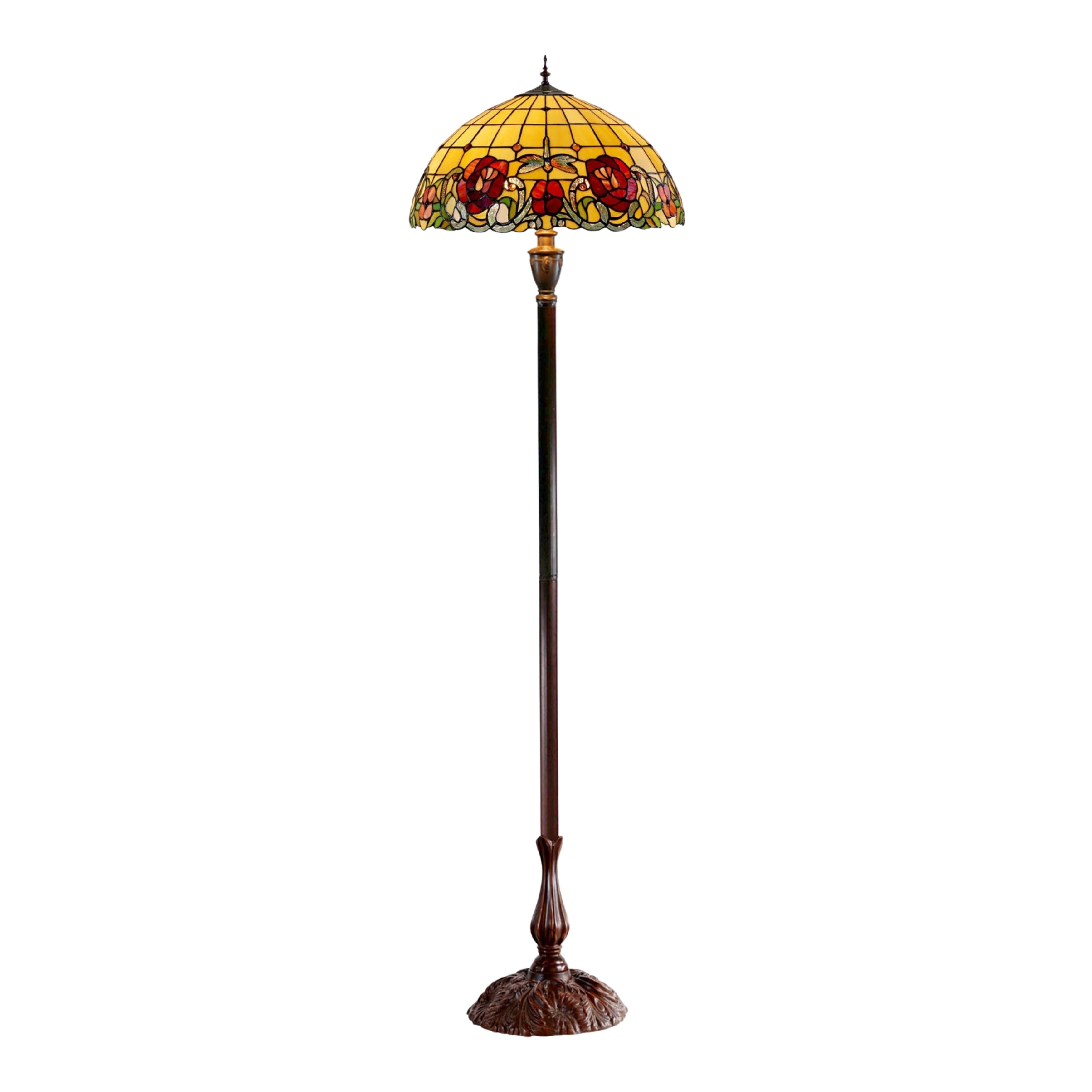 Armadeus Stained Glass Floor Lamp