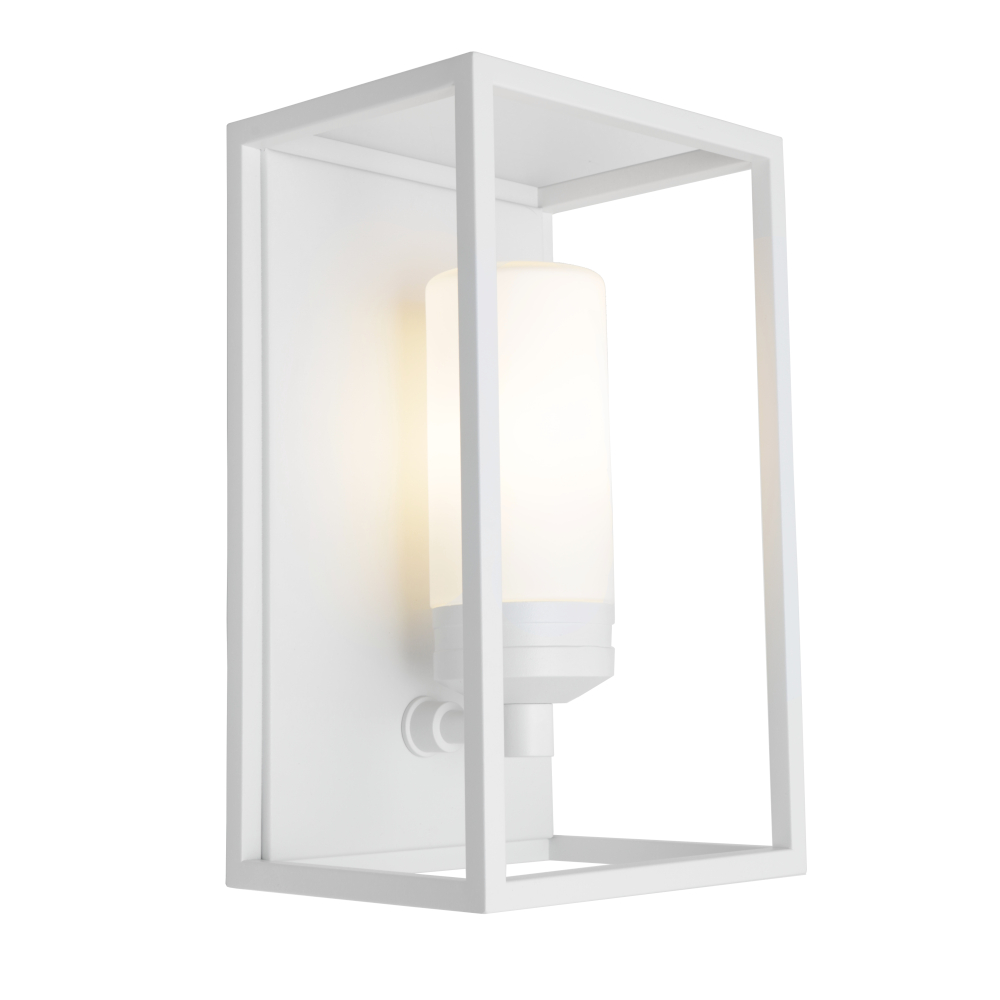 Liam White Outdoor Wall Light