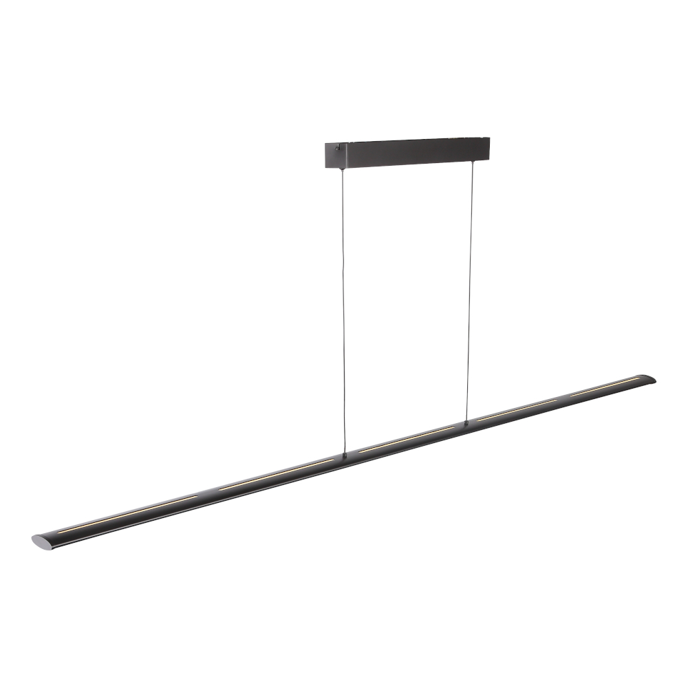 Vista Black Long CCT LED Linear Pendant
