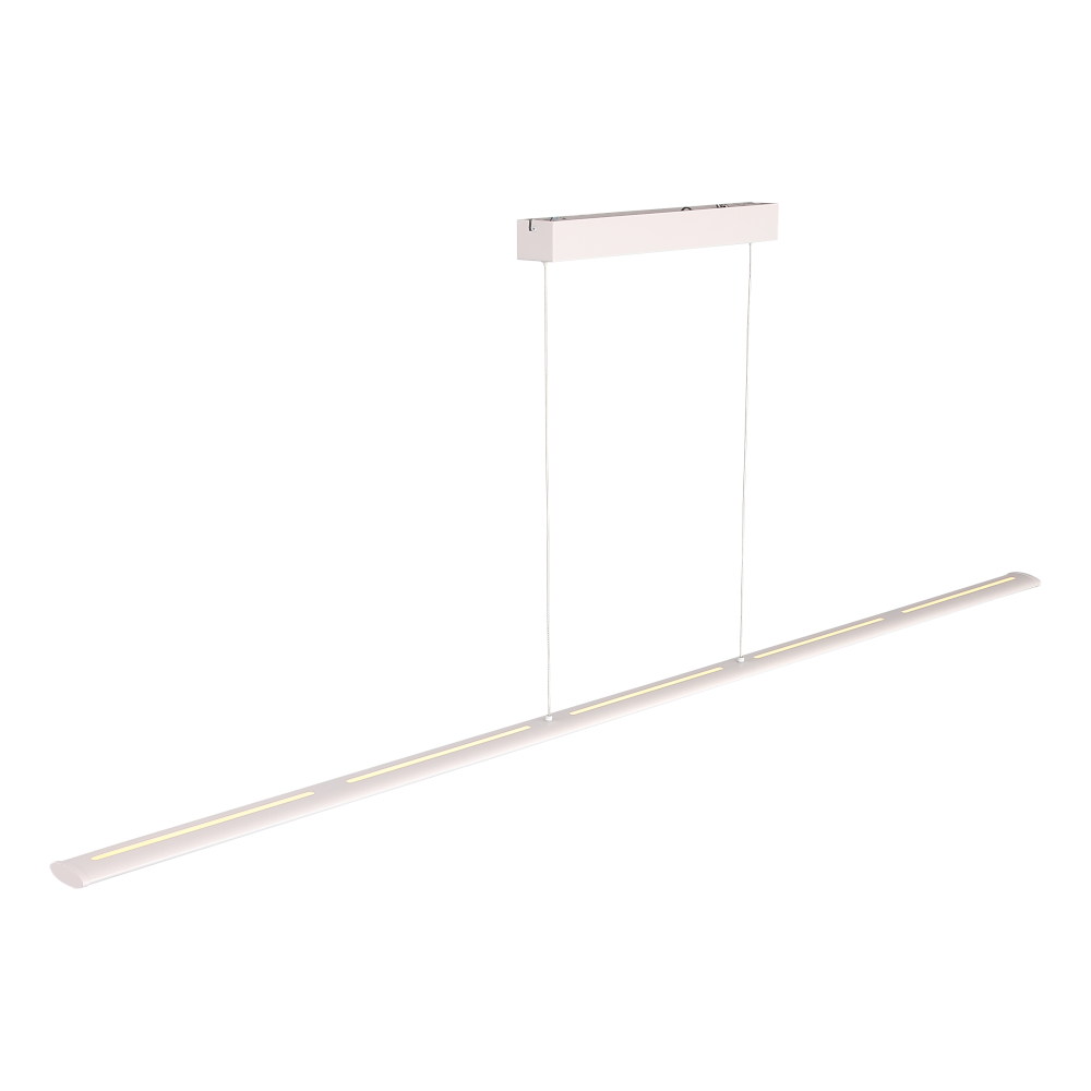 Vista White Long CCT LED Linear Pendant