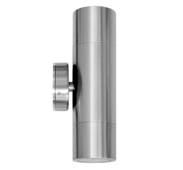 Hamilton Stainless Steel Up and Down Wall Light