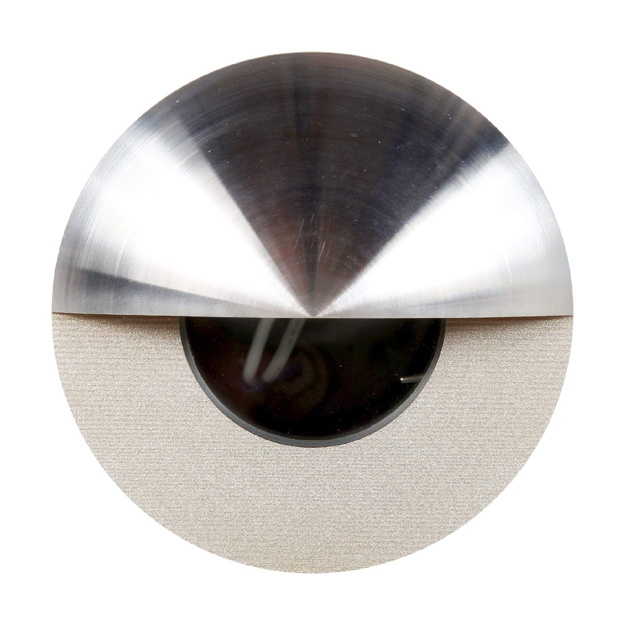 Hyams Stainless Steel Recessed Wall and Step Light with Eyelid