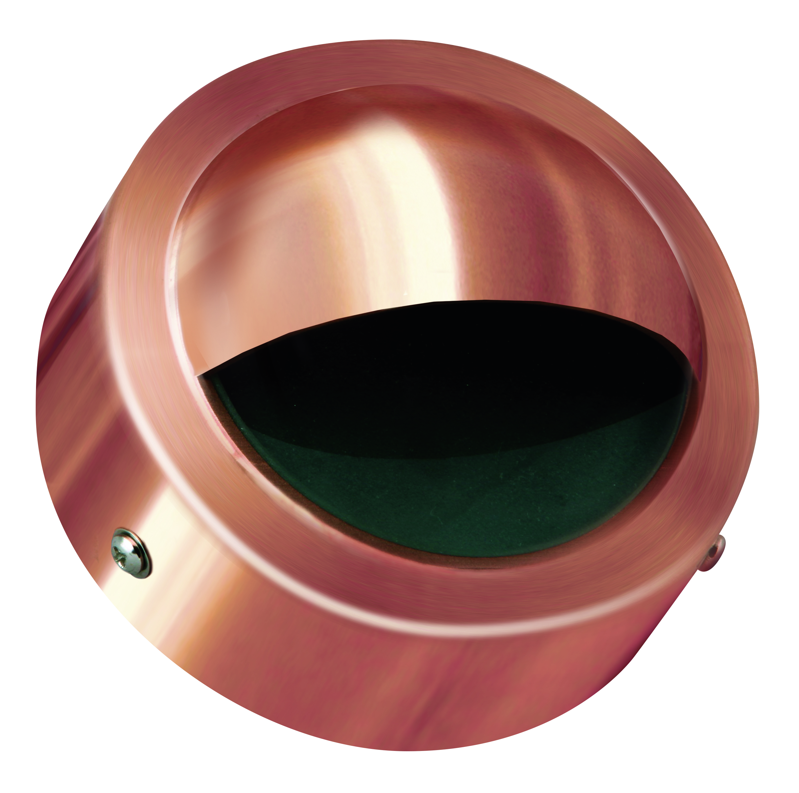 Kingscliff Solid Copper Round Wall and Step Light